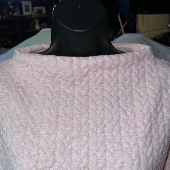 T By Tablots Boat Neck Sparkle Quilted Top - Picture 2 of 9